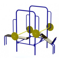 Вуличний тренажер "Стенд для жиму комбінований"